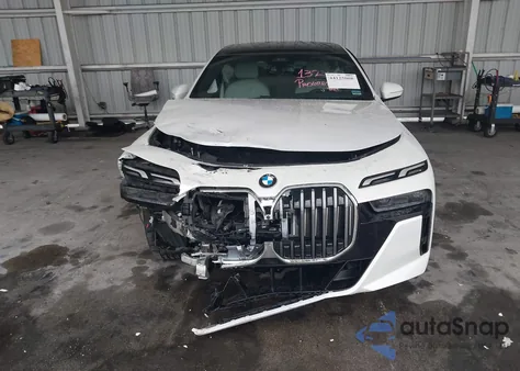 2023 BMW 740 I из США, поврежденный, VIN WBA23EH0XPCM58166